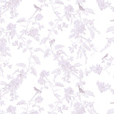 Papel Toile Pássaros Lilás